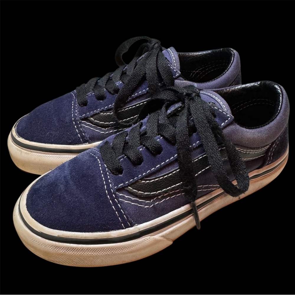 2/$15🛍️ Vans US Kids 12.0 Old Skool Black, Navy, White
